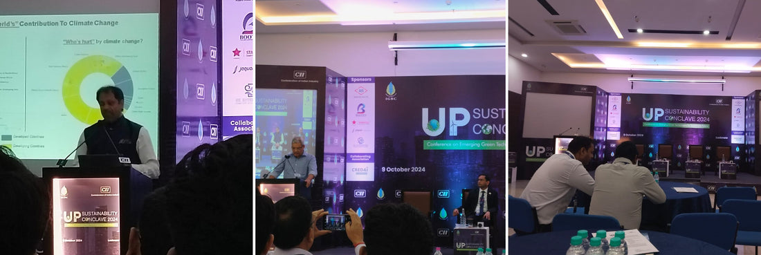 LuminX at the CII conclave, UP Sustainability Summit 2024