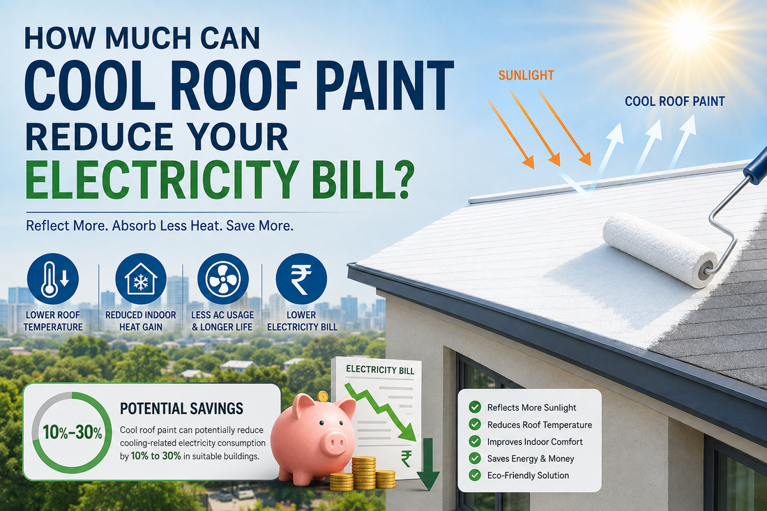 How Much Can Cool Roof Paint Reduce Your Electricity Bill?