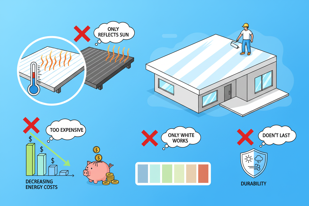 Common misconceptions about Cool Roof Paints – LuminX
