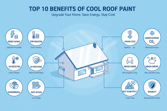 Top 10 benefits of applying Cool Roof Paint in Indian summers