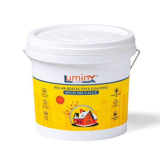 LuminX Solar Heat Reflective Cool roof Coating