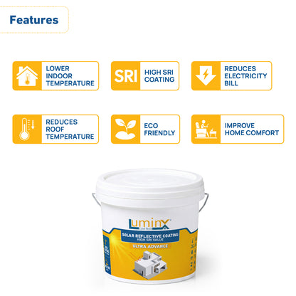 LuminX Ultra Advance High SRI Solar Reflective Cool Roof Coatings
